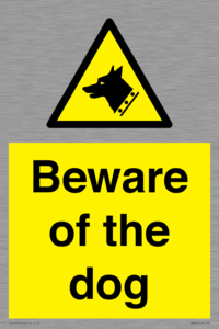 Beware of the dog